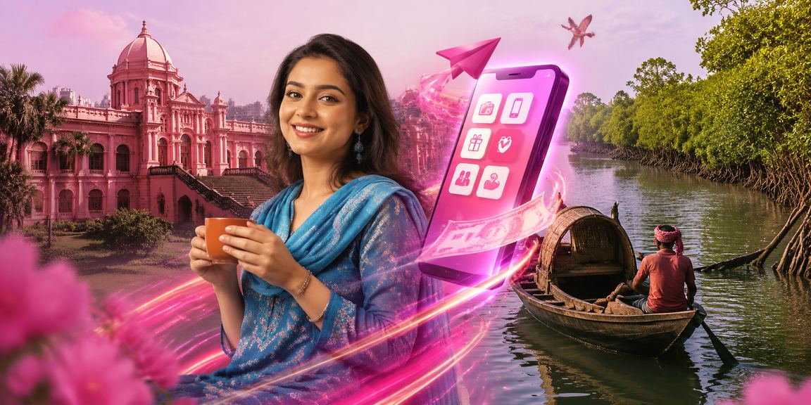 ঢাকার মোবাইল পেমেন্ট ব্যবহারকারী খেলছে